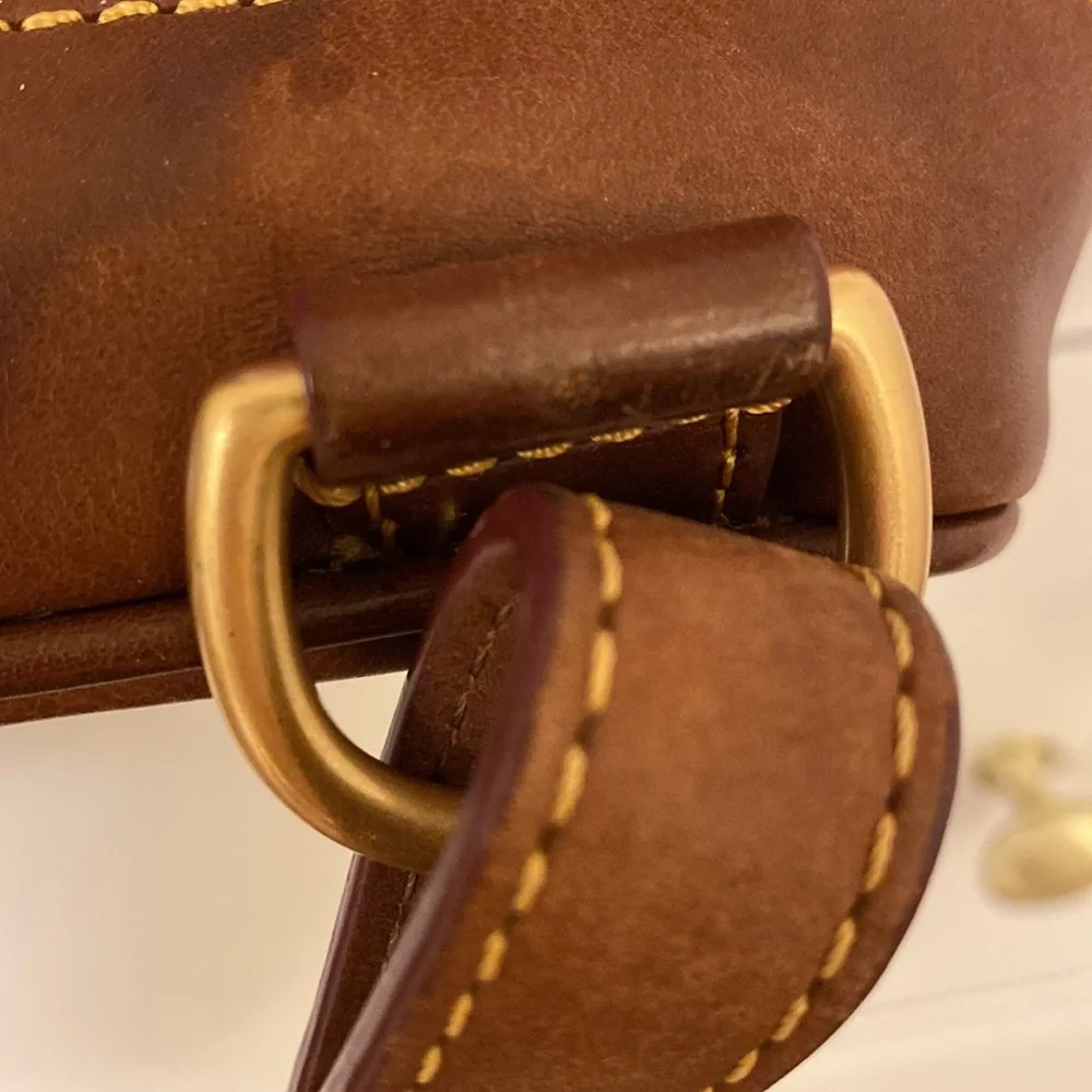 Dooney Bourke Florentine Zip Pod Backpack chestnut - Picture 8 of 13